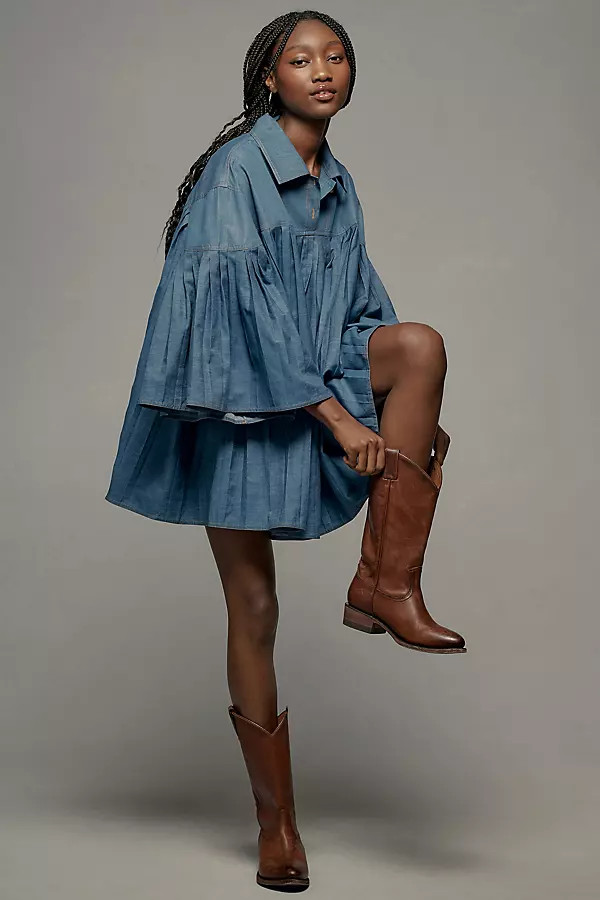 Billy Pull-On Western Boots | Anthropologie (US)