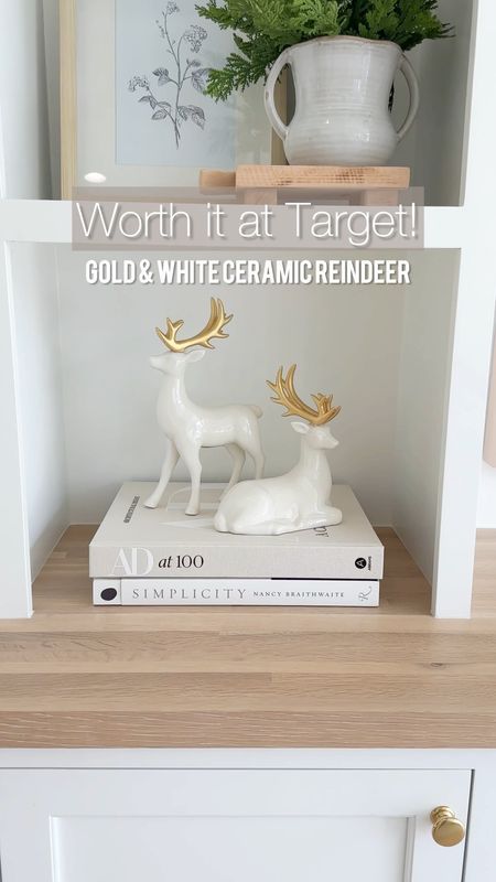 What’s worth it at Target right now! My picks from the Christmas decor and holiday shop! Christmas village house, reindeer,  Christmas tree figurines 

#LTKhome #LTKfindsunder50 #LTKHoliday