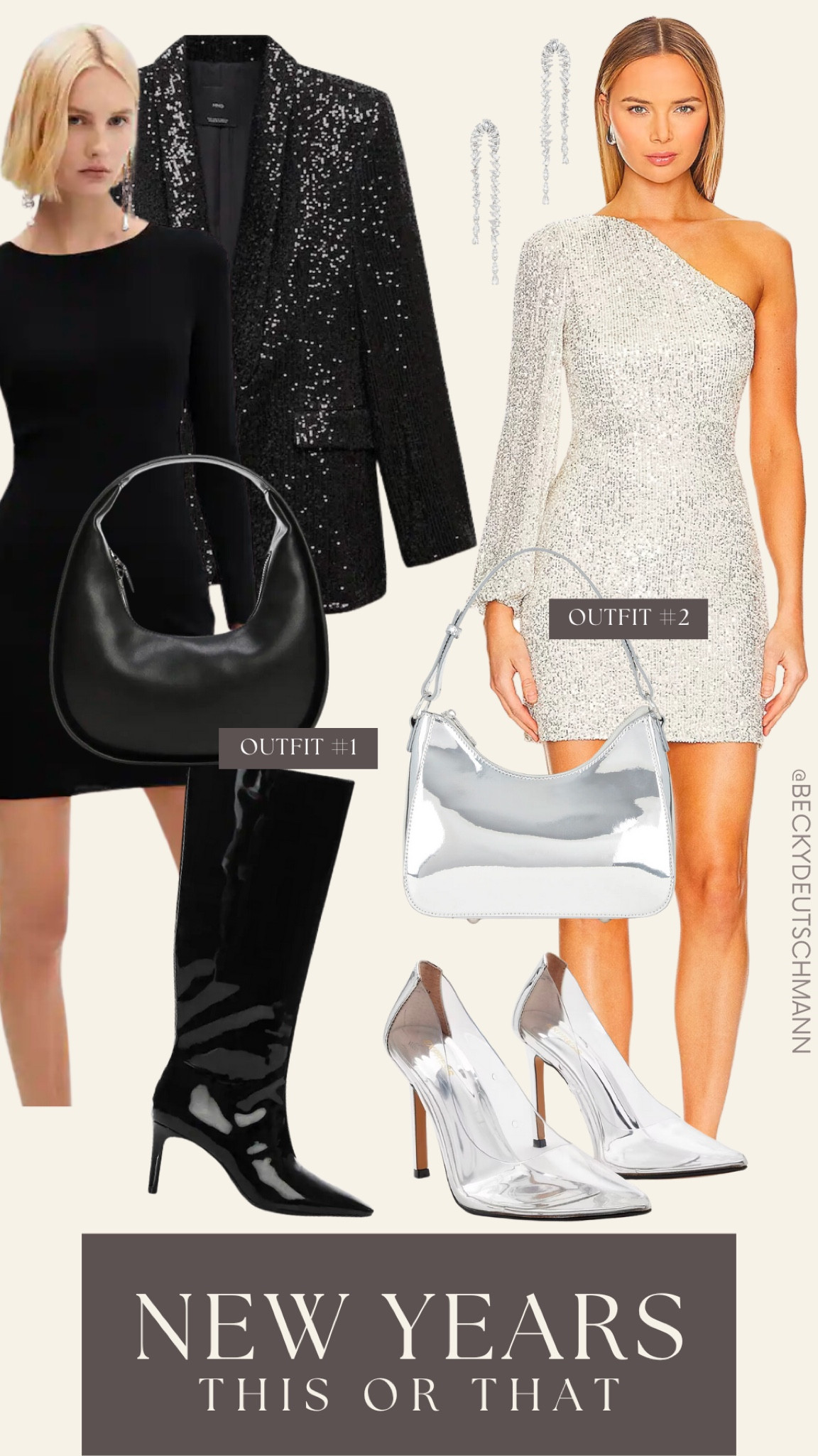 NYE outfits ✨🥂 which one would you wear?!

(NYE outfits, party outfits, party dress, holiday outfits, NYE, New Year’s Eve) 

#LTKparties #LTKstyletip #LTKitbag