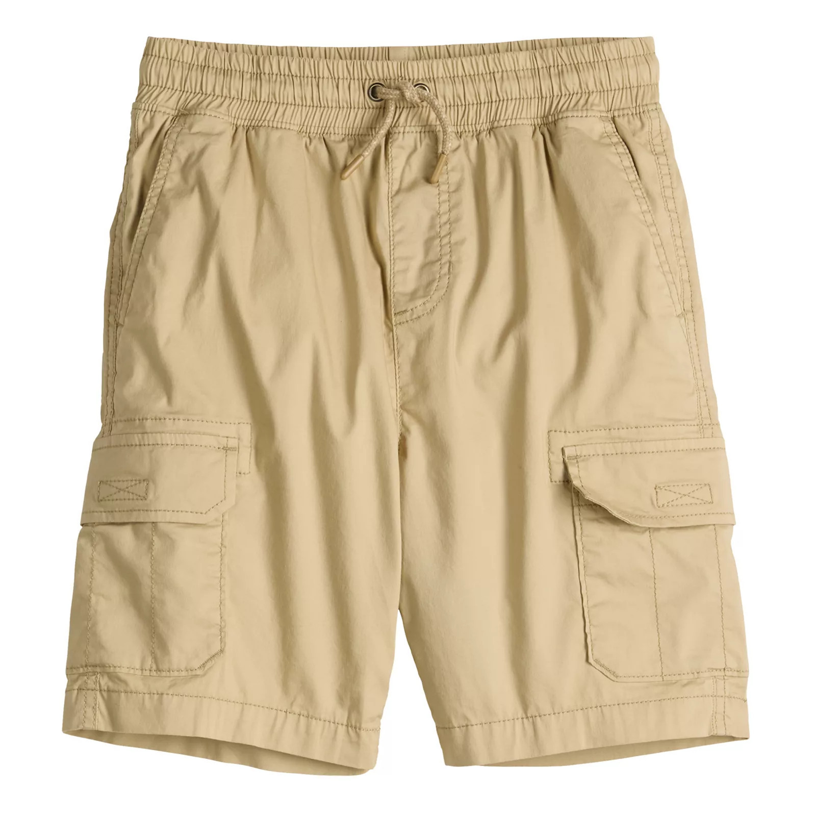 Boys 8-20 Sonoma Goods For Life® Adaptive Pull-On Cargo Shorts, Boy's, Size: Medium(10-12), Green | Kohl's