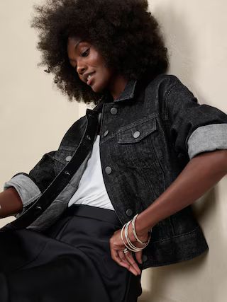 Boxy Denim Jacket | Banana Republic Factory