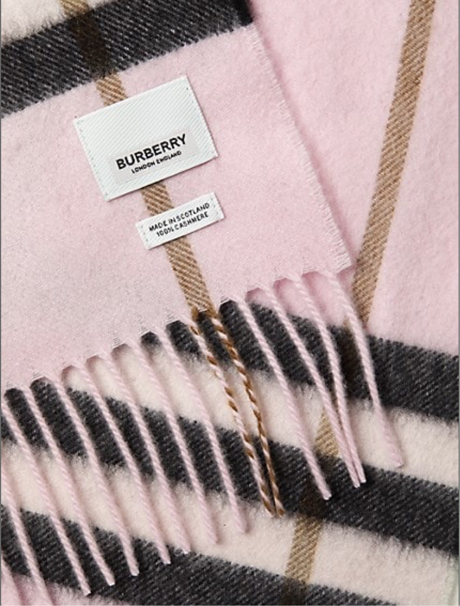 Giant Check Cashmere Scarf curated on LTK