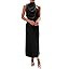 PRETTYGARDEN Women's Summer Satin Maxi Cocktail Dress | Amazon (US)