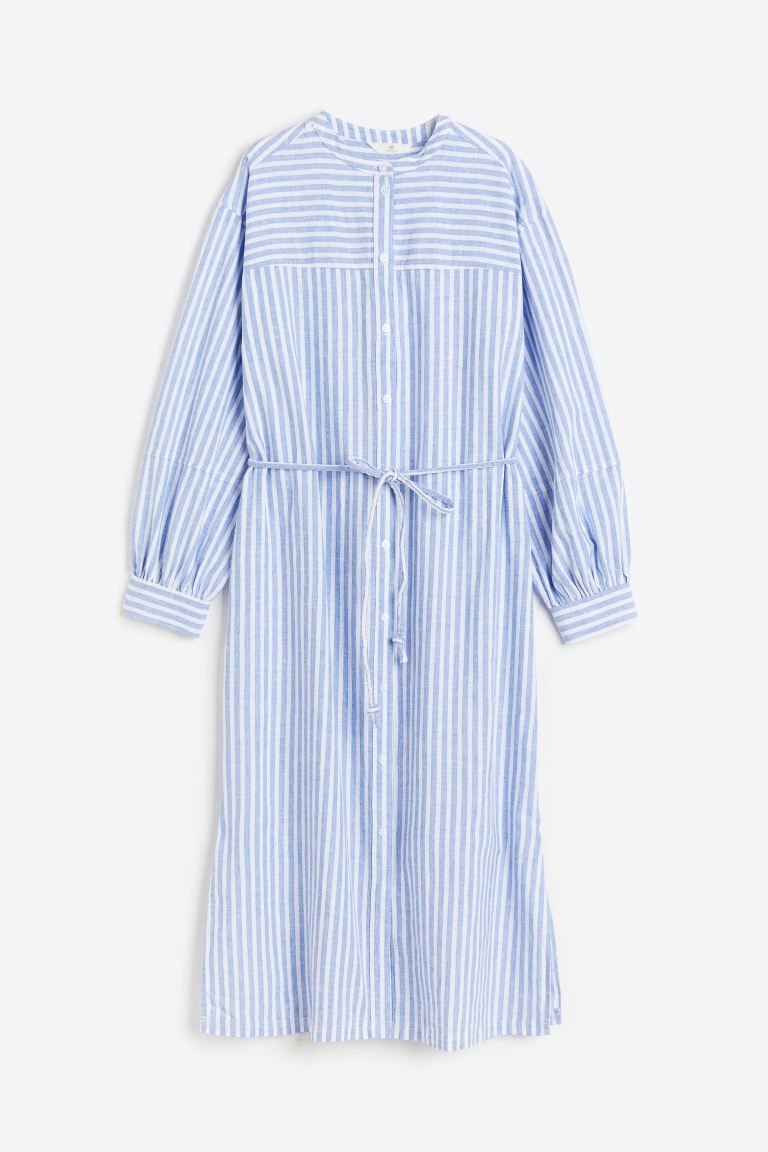 Linen-blend Shirt Dress | H&M (US)