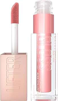 Maybelline Lifter Gloss, Hydrating Lip Gloss with Hyaluronic Acid, High Shine for Plumper Looking... | Amazon (US)