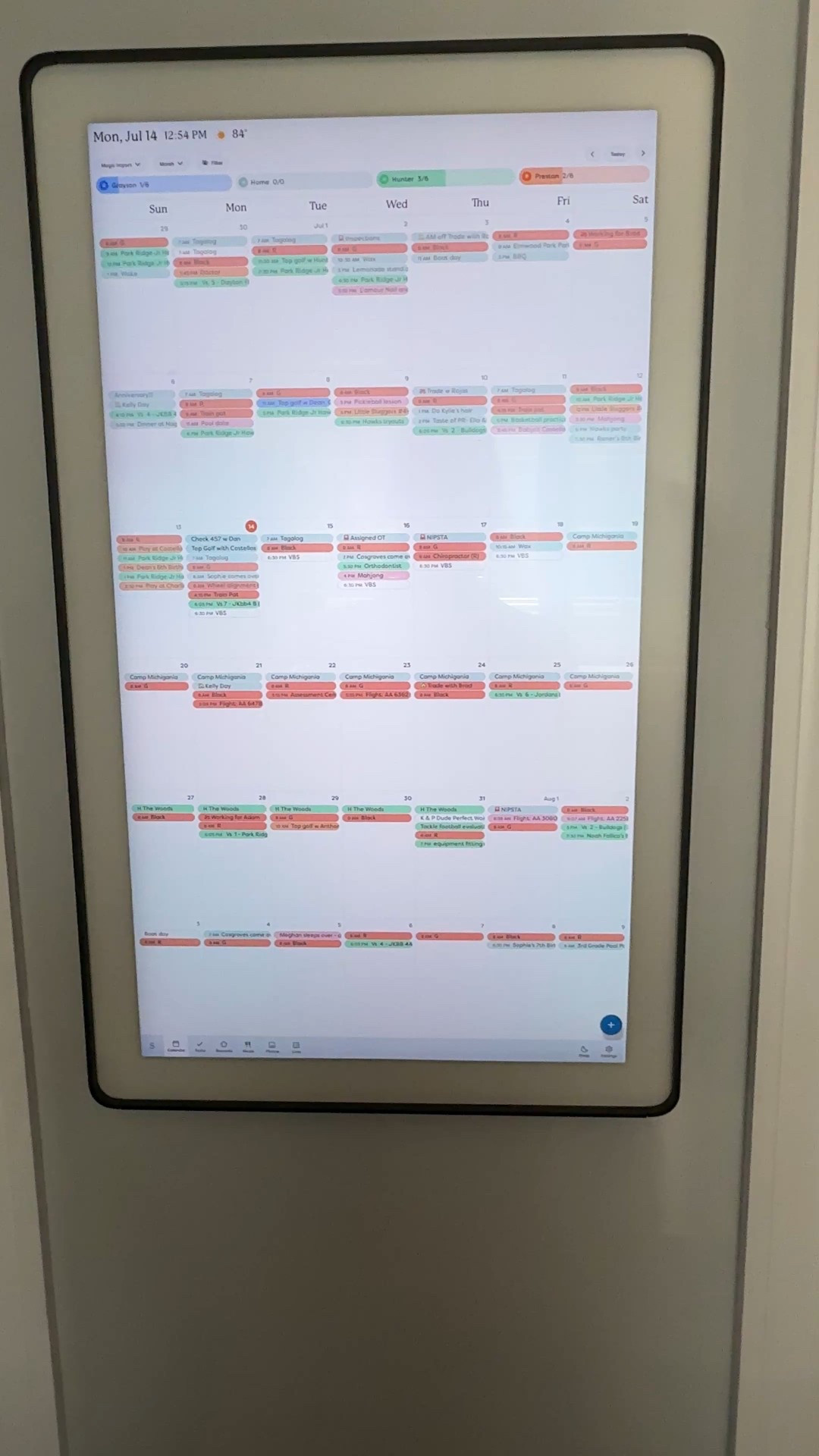 Skylight max calendar- here to save every parent with an all in one organizational tool!

#LTKHome #LTKFamily