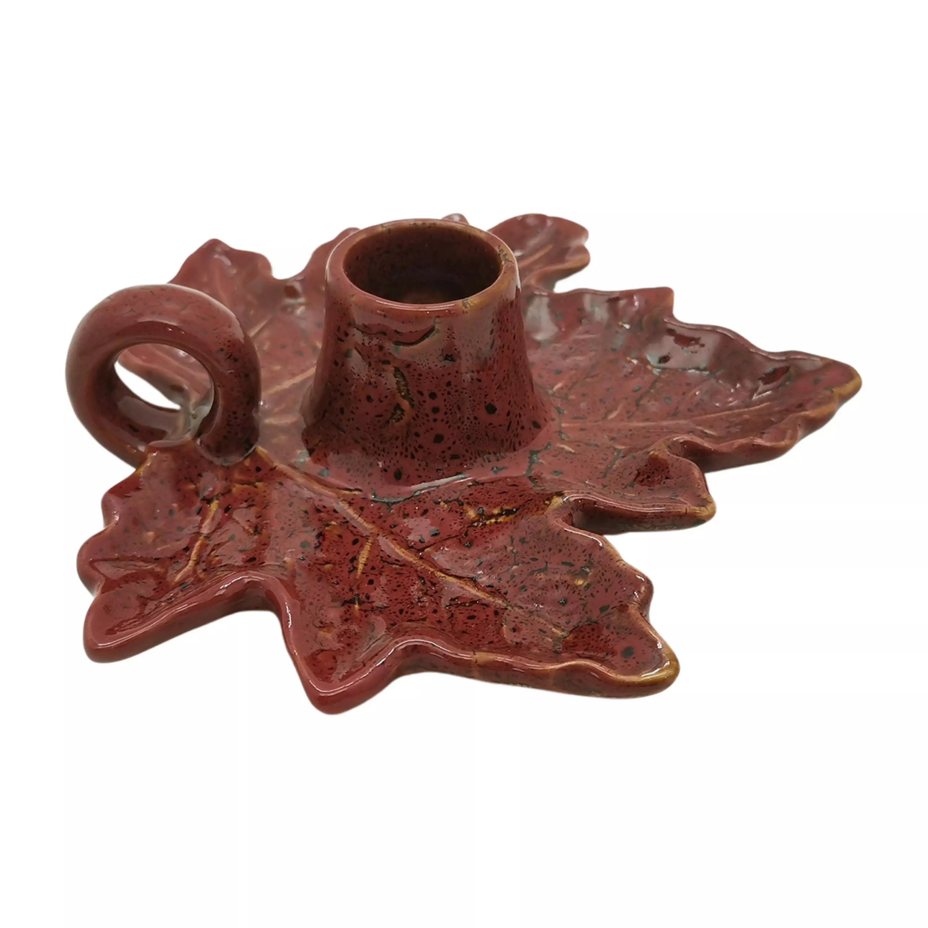 Celebrate Together™ Fall Leaf Ceramic Taper Candleholder | Kohl's