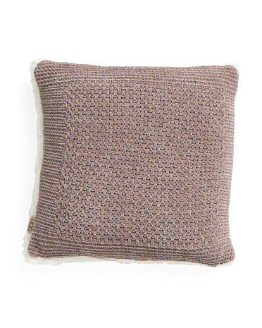 20x20 Faux Fur Pillow | TJ Maxx