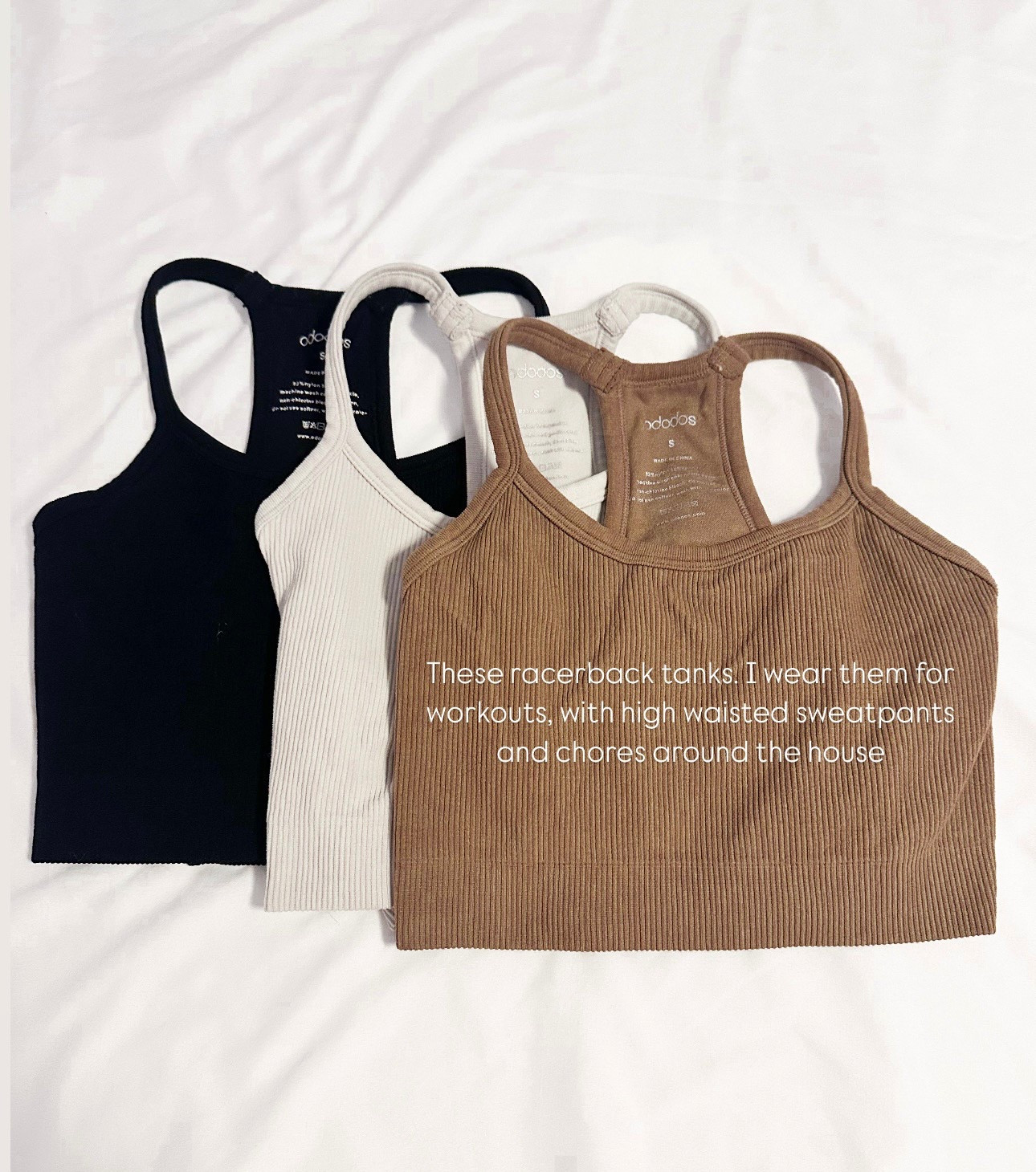 Favorite racerback workout tops