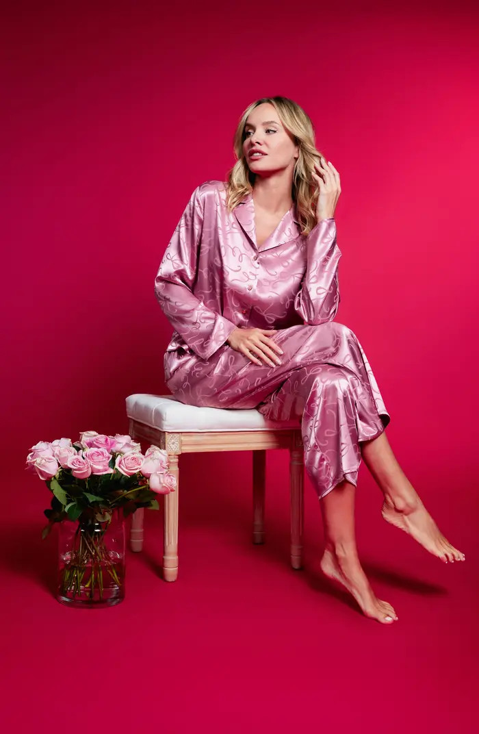 In Bloom by Jonquil Casey Satin Cropped Pajamas | Nordstromrack | Nordstrom Rack