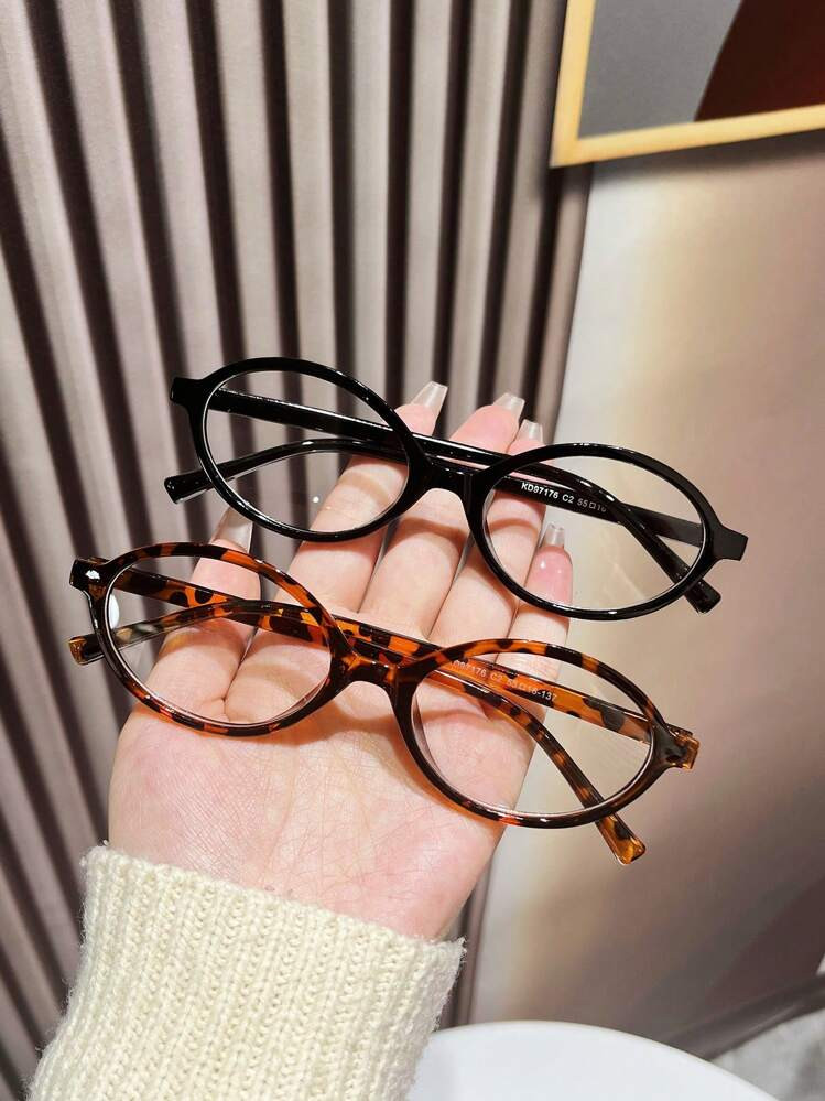 £2.07£2.25-8%1 Pair Women's Round Vintage Fashion Glasses, Crafted To Create An Irresistible Ae... | SHEIN