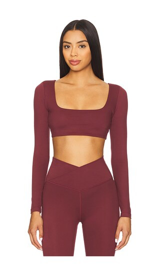 FlowWell Lara Long Sleeve Top in Port Royale | Revolve Clothing (Global)
