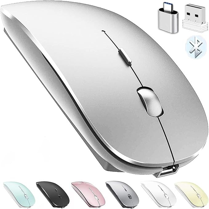 Bluetooth Wireless Mouse for Laptop mac MacBook ipad MacBook air MacBook pro pc Desktop Computer ... | Amazon (US)