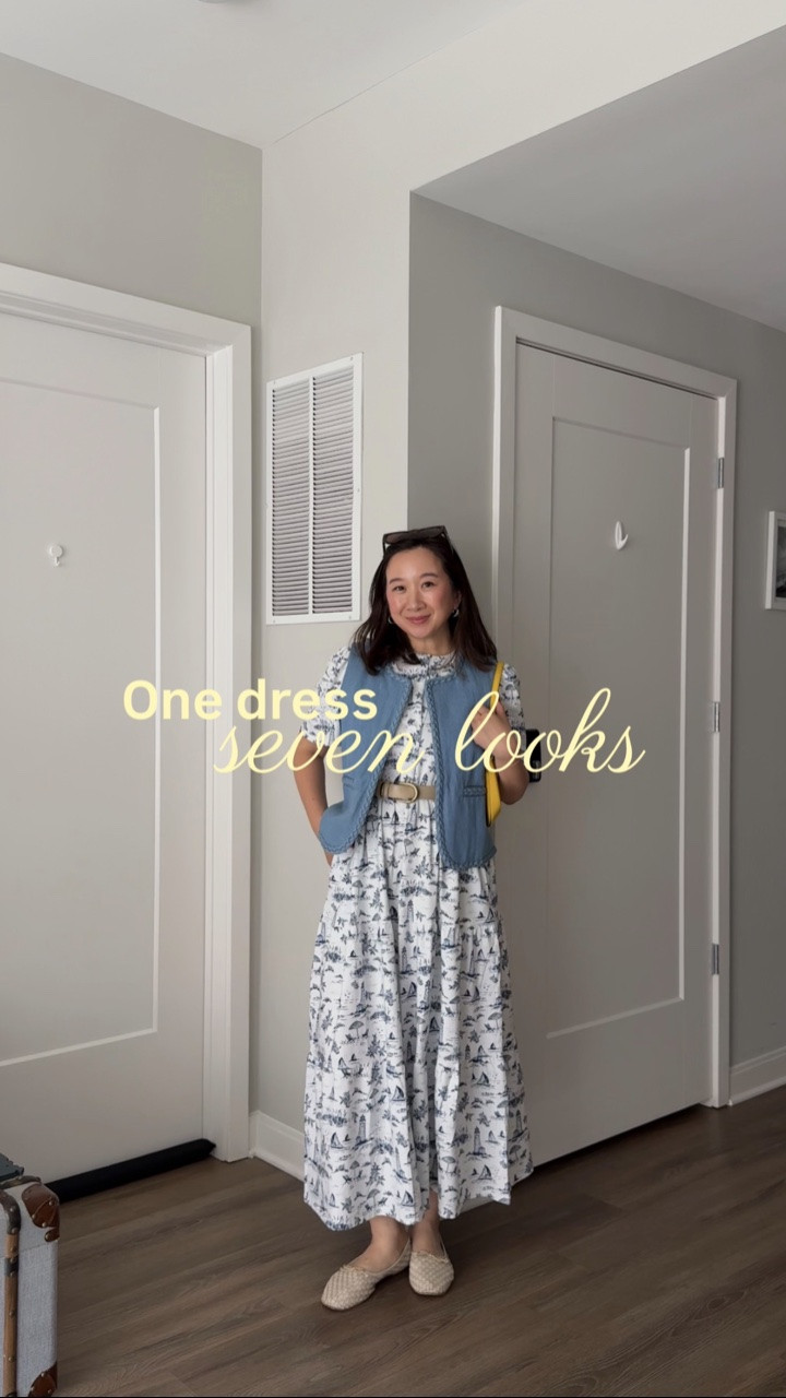 I used to think the more distinctive a piece was, the harder it would be to wear again. But now I know that’s not true! This is proof that even a busy print can also be versatile 👀

Comment DRESS and I’ll send you the link to this comfortable maxi dress and a 15% promo code 💫