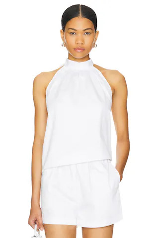 Solid & Striped The Barbara Top in Optic White from Revolve.com | Revolve Clothing (Global)