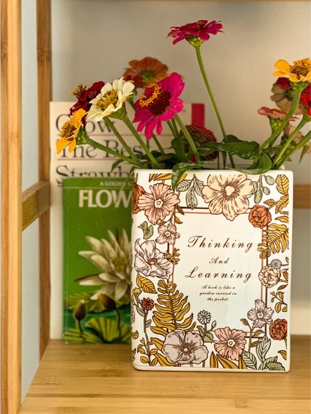 Book flower vase for reading lovers 

#LTKHalloween #LTKhome