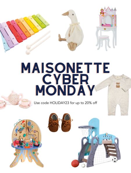 Maisonette is up to 20% off today! If you’re gifting any kids or babies this holiday season, you won’t want to miss out on these! 

#LTKbaby #LTKCyberWeek #LTKsalealert