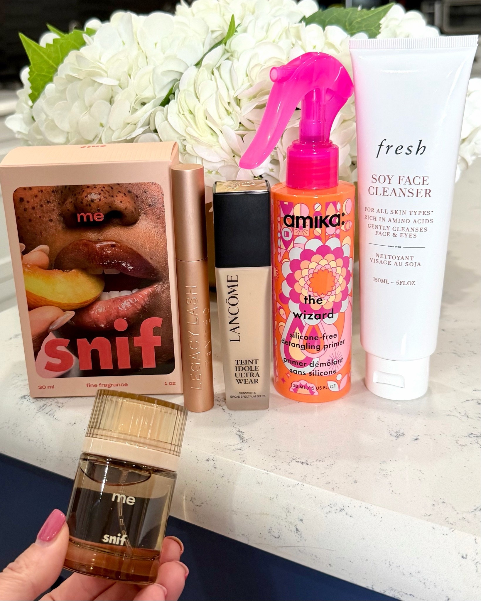 There’s a new round of 50% off  today-only beauty steals at @Ulta Beauty👇! (#ad) Perfect time to restock your faves and try something new! Lancome Teint Idole has been my go-to foundation for years when I wear full makeup! Snif Me is a warm slightly fruity scent that smells a bit different on everyone. Amika Wizard is one of the best detanglers out there! Be sure to shop early, the most popular deals go fast!  

#ulta #ultabeauty

#LTKSaleAlert #LTKOver40 #LTKBeauty