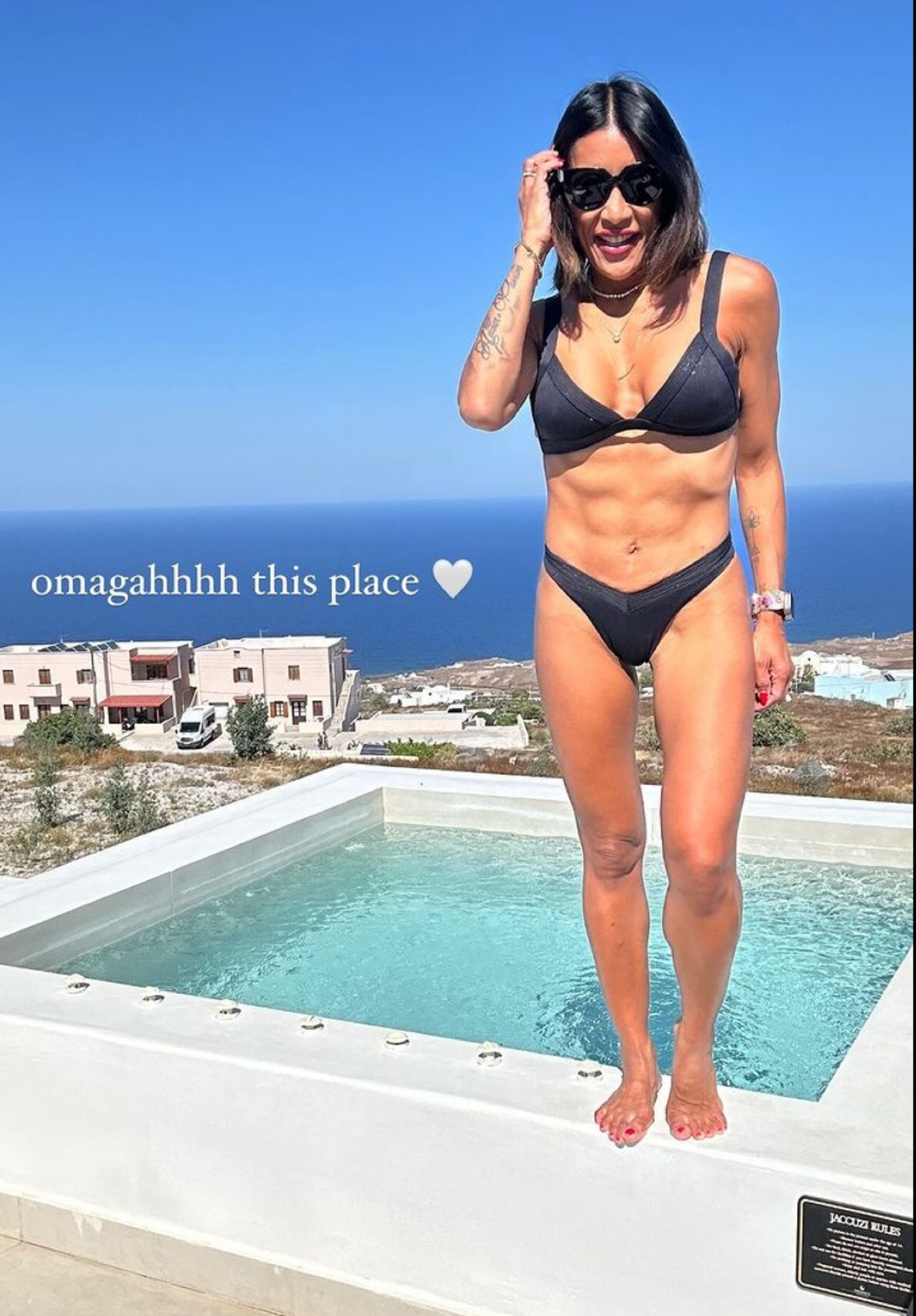 Fave bikini, fave view. Bikini OOS but linked similar  

#LTKSeasonal #LTKSwim #LTKTravel