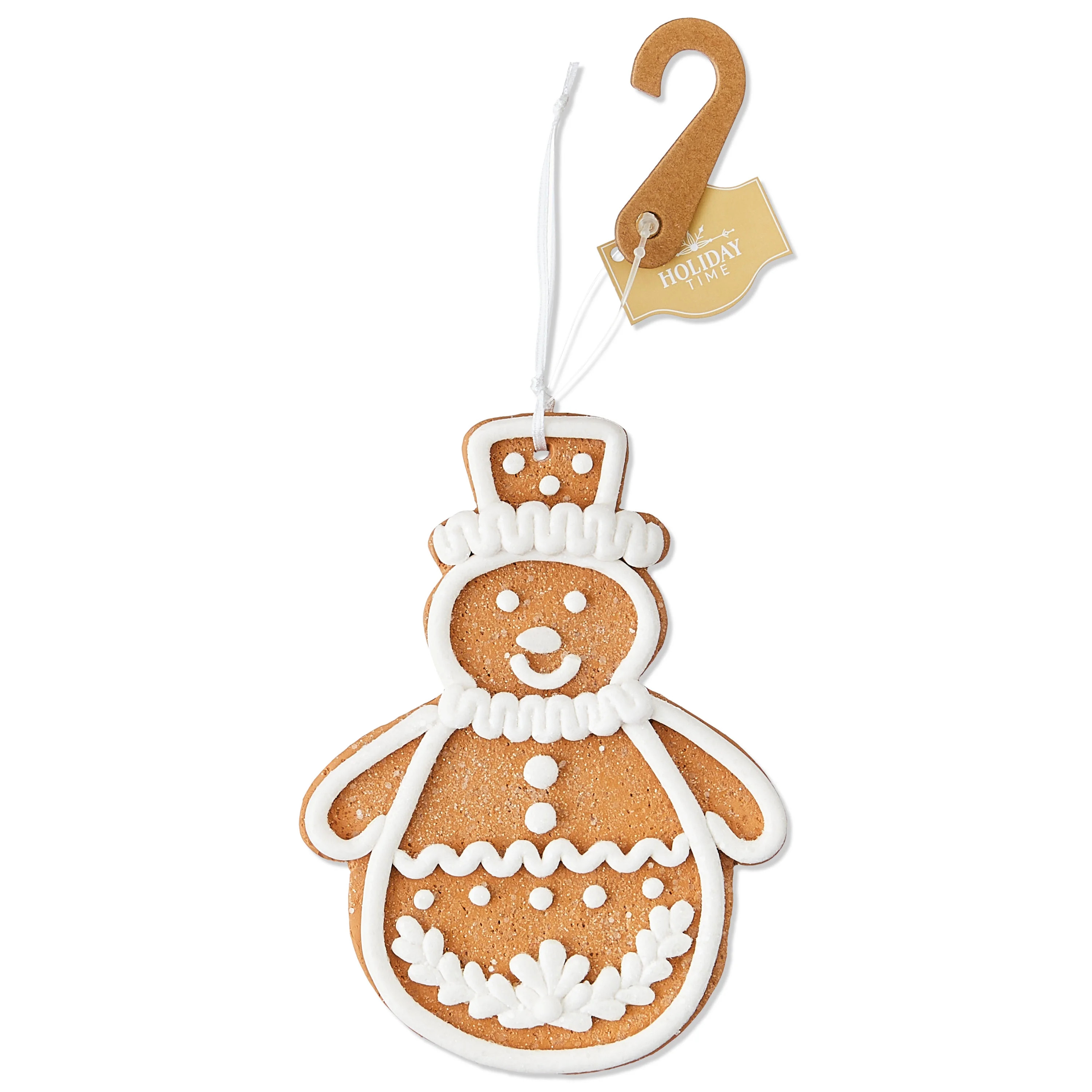 Multicolor Clay Dough Snowman Christmas Ornament, 5", by Holiday Time | Walmart (US)