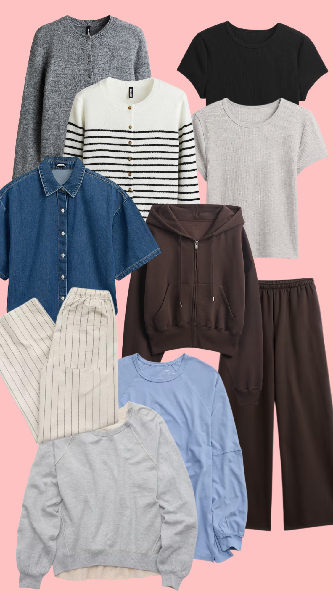 Fall Transition Basics! Fall transition pieces for college students! Cozy fall transition pieces for class! 

 #LTKFallSale #LTKSeasonal #LTKFindsUnder100