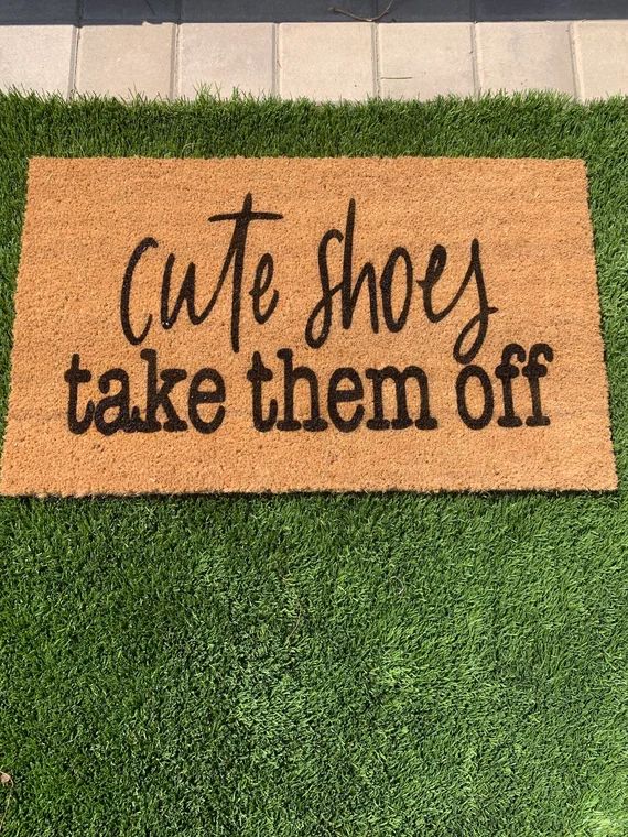 Welcome Doormat  Housewarming Gifts  Welcome Mat  Funny | Etsy | Etsy (US)