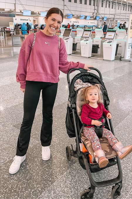 Our travel outfits!

Nike sweatshirt, oversized sweatshirt
Flare leggings, yoga pants 
Nike sneakers 

Travel outfit 
Mommy and me

#LTKstyletip #LTKfamily #LTKtravel