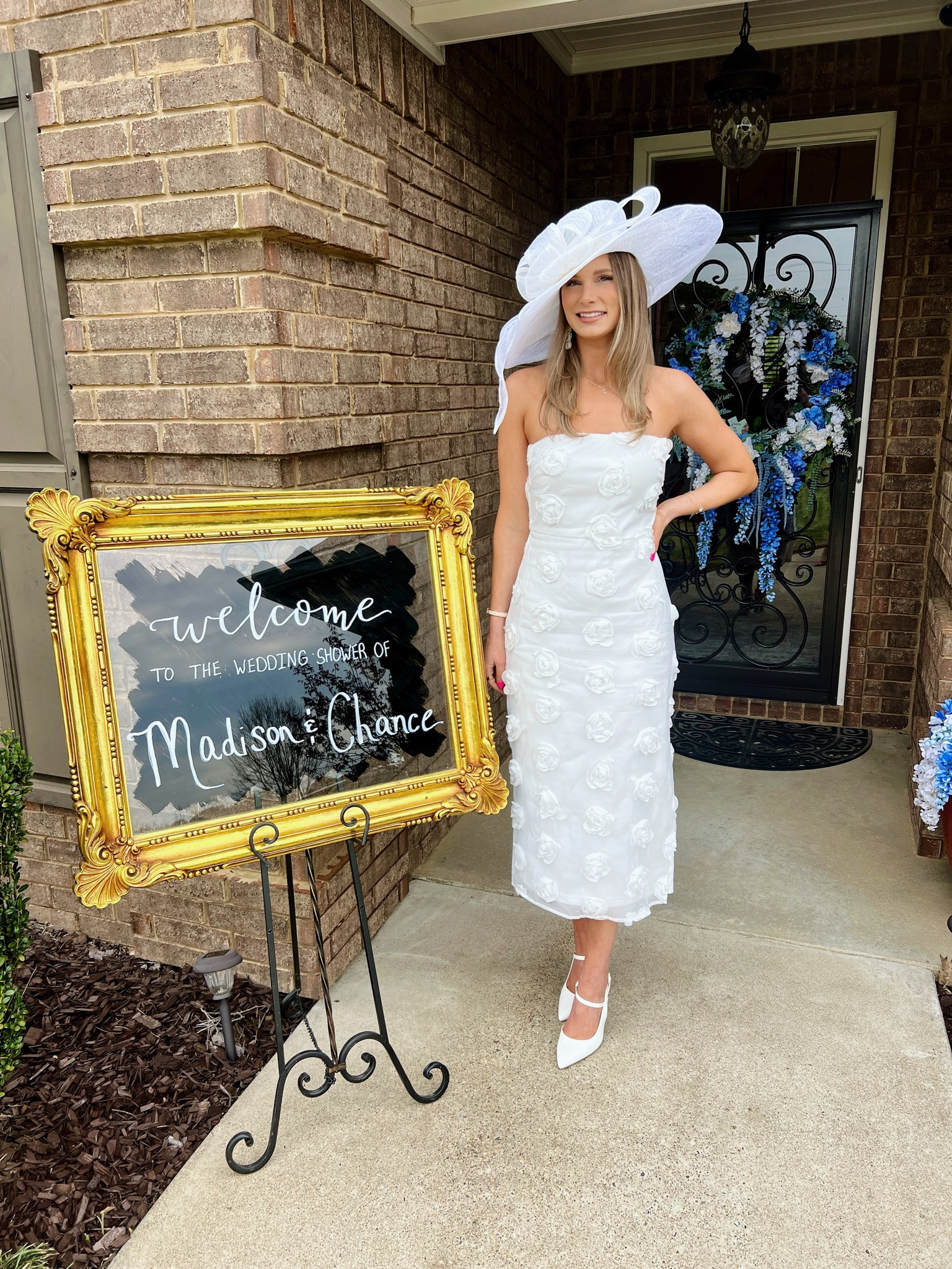 Bridal shower dress 