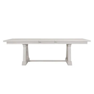 Joaquin 80-98" Rubberwood Extendable Dining Table, Light Gray Wash | Wayfair North America