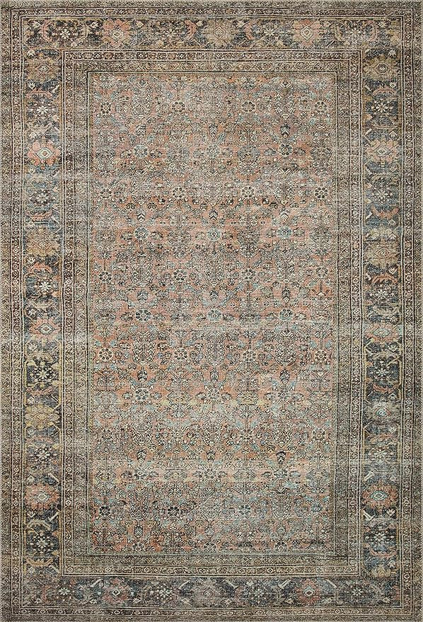 Amazon.com: Loloi II Adrian Collection ADR-03 Terracotta / Multi, Traditional 2'-3" x 3'-9" Accen... | Amazon (US)