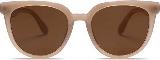 SOJOS Trendy Cat Eye Round Polarized Sunglasses for Women Fashion UV Protection Sunnies Sunglasse... | Amazon (US)