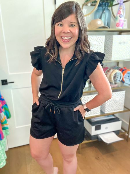 The ultimate summer romper! Wearing size M.

Summer outfit. 

#LTKSeasonal #LTKFindsUnder100 #LTKMidsize