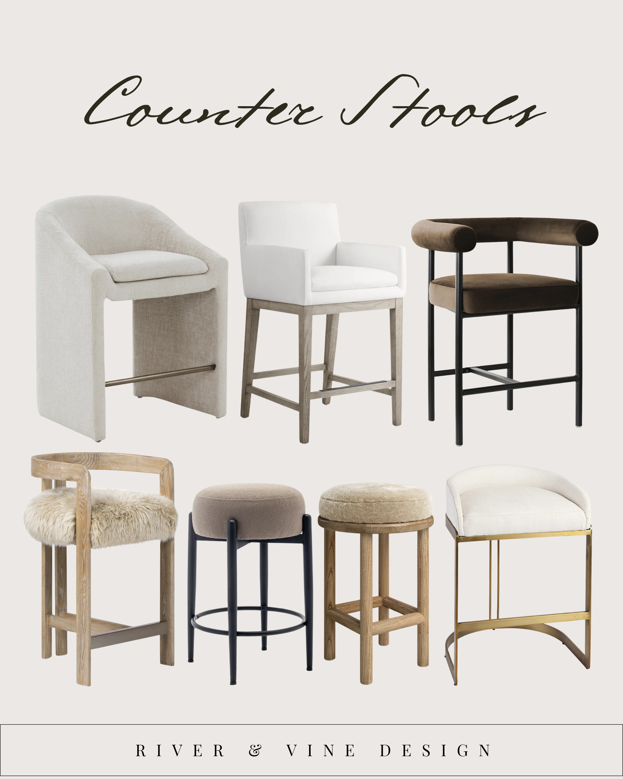 If your kitchen feels “off,” it’s probably the stools.

Too bulky.
Too trendy.
Wrong height.
Wrong material.

These are the silhouettes I consistently recommend for polished, timeless kitchens. 

 #LTKHome