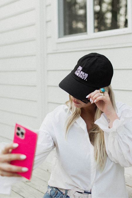 This hat is everything - customize with your zodiac sign. Such a great birthday or *anytime* gift 🙆‍♀️

#LTKfindsunder50 #LTKGiftGuide #LTKfindsunder100