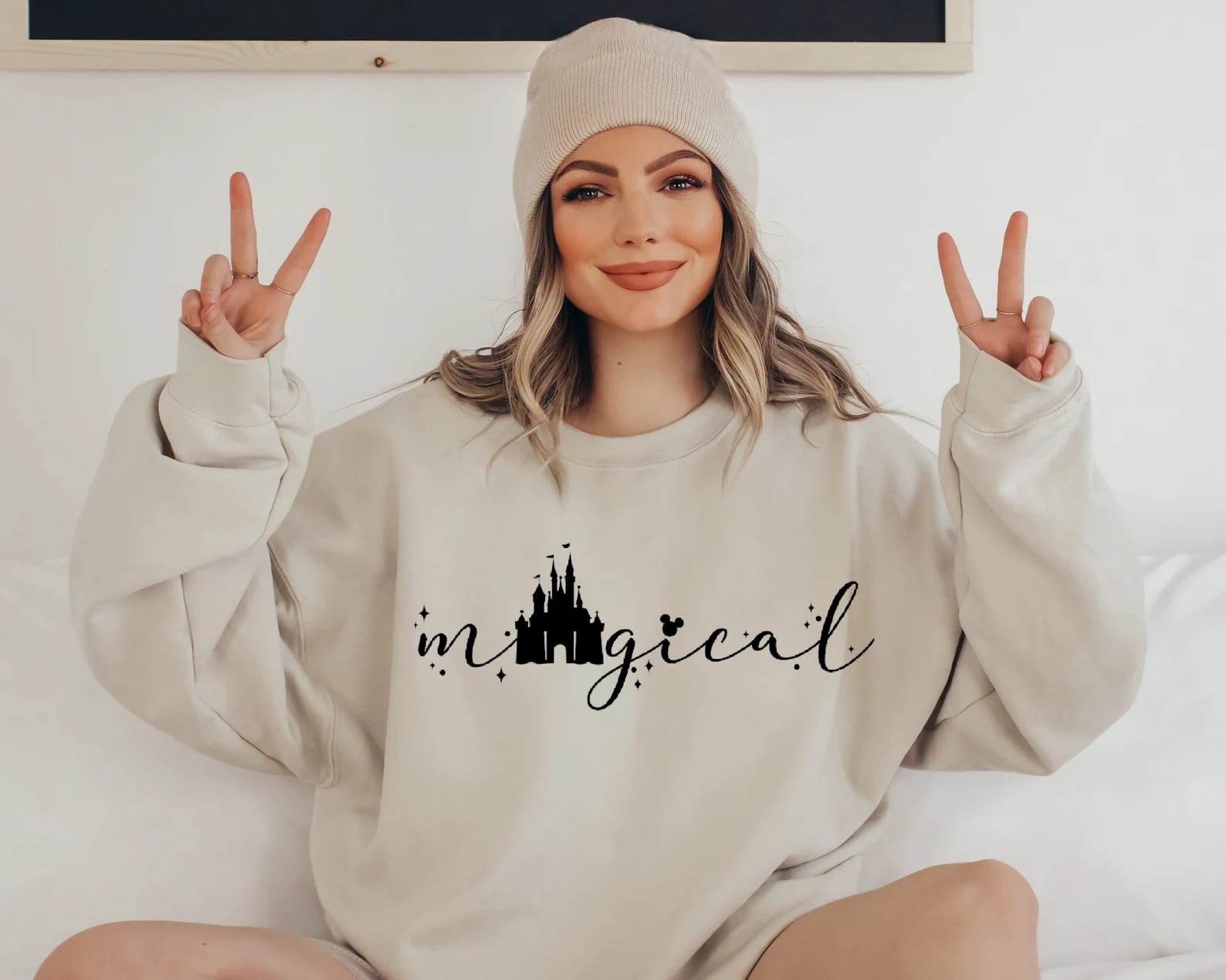 Disney Magical Sweatshirt Disney Sweatshirt Mickey - Etsy | Etsy (US)