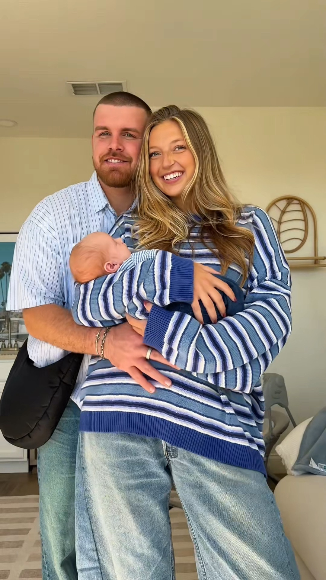 Matching Church OOTD 🩵💙🩵