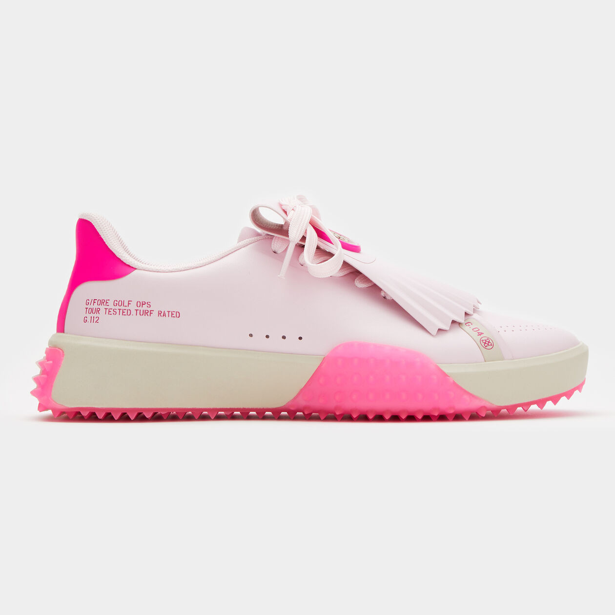 WOMEN'S G.112 P.U. LEATHER KILTIE GOLF SHOE – G/FORE | G/FORE | GFORE.com