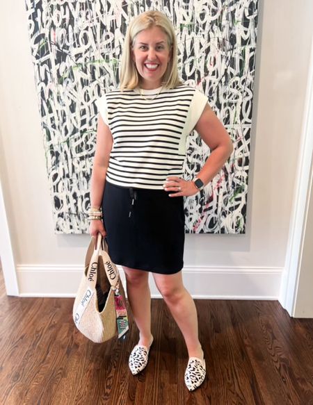 Todays outfit is perfect for moms on the go. I love these shirt it’s easy to pair with dark or light bottoms. 

Use code earlysummer for 40% off todays air essential spanx shirt 

#LTKstyletip #LTKsalealert #LTKfindsunder100