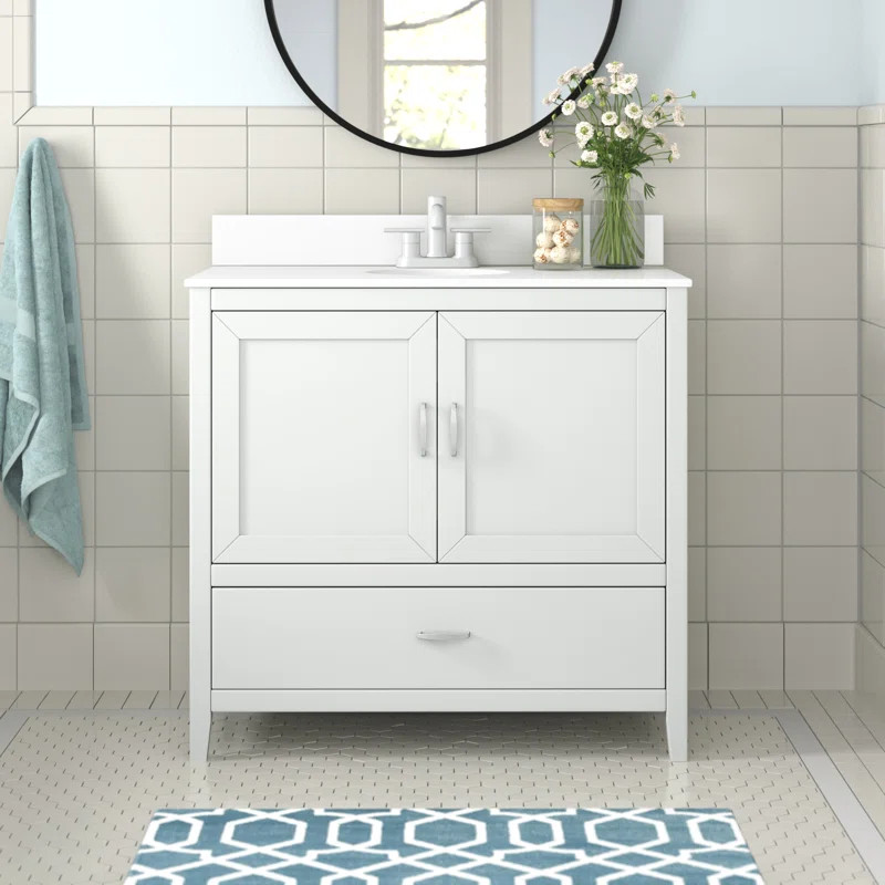 Ahner 35.88" Single Bathroom Vanity Set | Wayfair North America