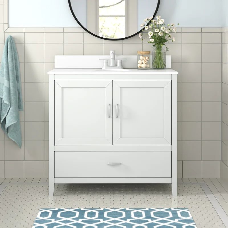 Ahner 35.88" Single Bathroom Vanity Set | Wayfair North America
