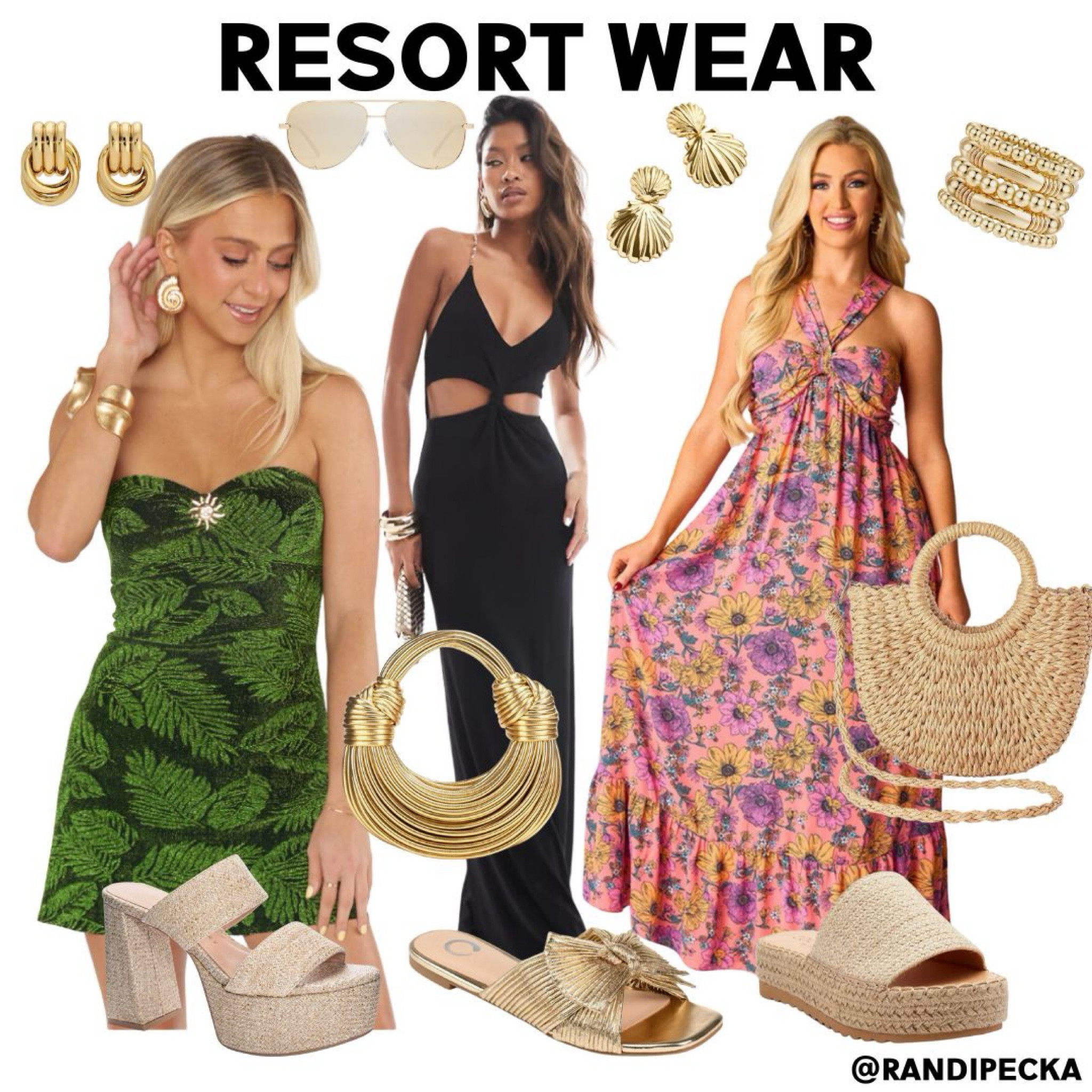 Vacation Outfits linked ☀️✨ 

Resort wear, summer style, vacation outfit, floral dress, beach outfits 

#LTKShoeCrush #LTKItBag #LTKTravel