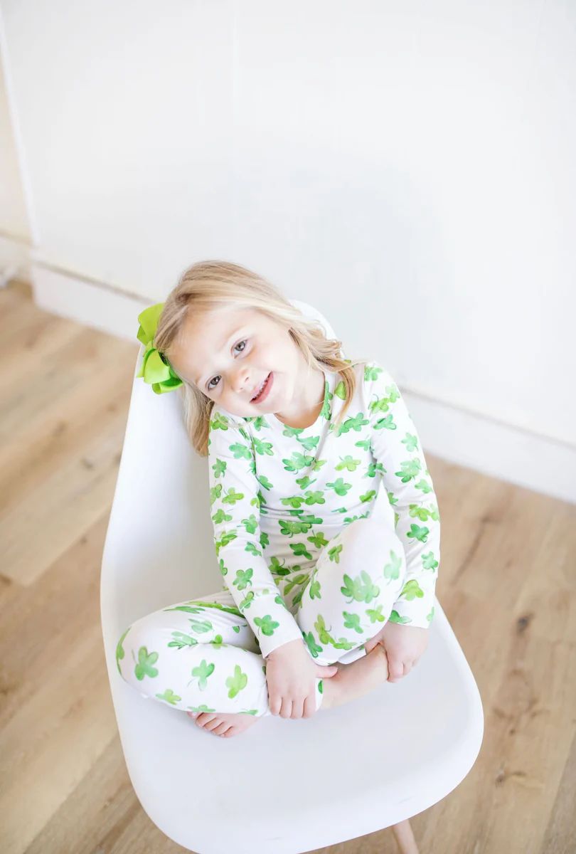 Lucky Clover Two-Piece Set | Little Pajama Co.