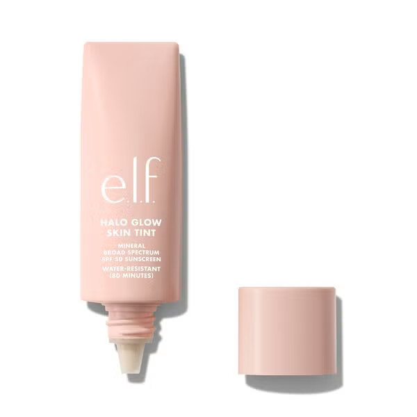 e.l.f. Cosmetics Halo Glow Skin Tint SPF 50 In 5 Light Warm - Vegan and Cruelty-Free Skincare | e.l.f. cosmetics (US)