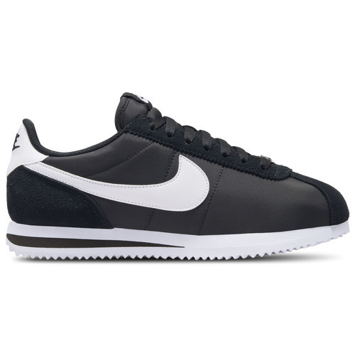 Nike Womens Nike Cortez - Womens Running Shoes Black/White Size 09.5 | Foot Locker (US)