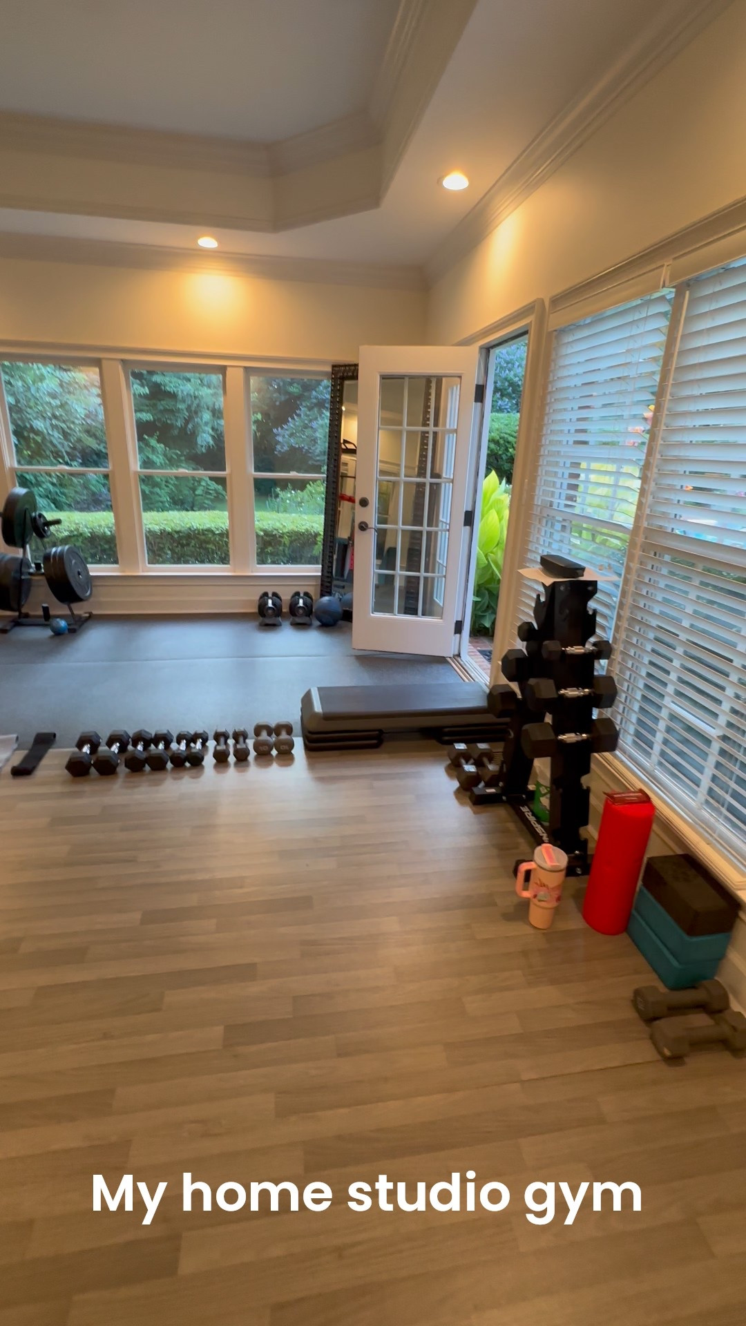 A sneak peak into my home studio! Definitely one of my favorite parts of my house! 💪🏼 

#LTKU #LTKActive #LTKHome