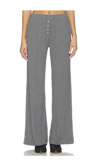 Pointelle Boxer Pant in Granite | Revolve Clothing (Global)
