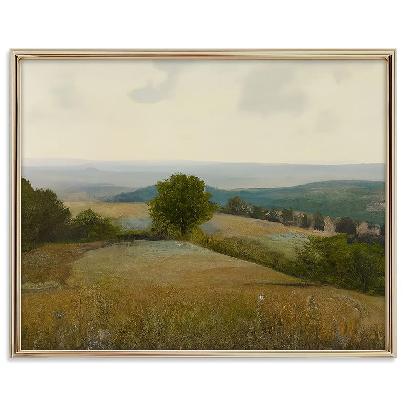 Vintage Landscape Wall Art - Antique Art Prints for Home Decor - Rustic Farm and Country Landscap... | Amazon (US)