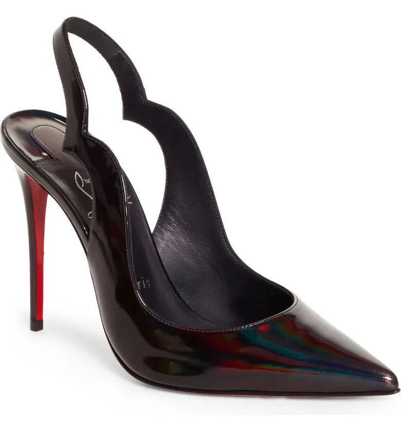 Christian Louboutin Hot Chick Pointed Toe Slingback Pump | Nordstrom | Nordstrom