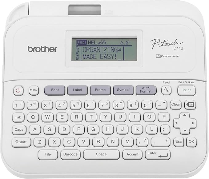 Brother P-Touch PT-D410 Home/Office Advanced Label Maker | Connect via USB to Create and Print on... | Amazon (CA)