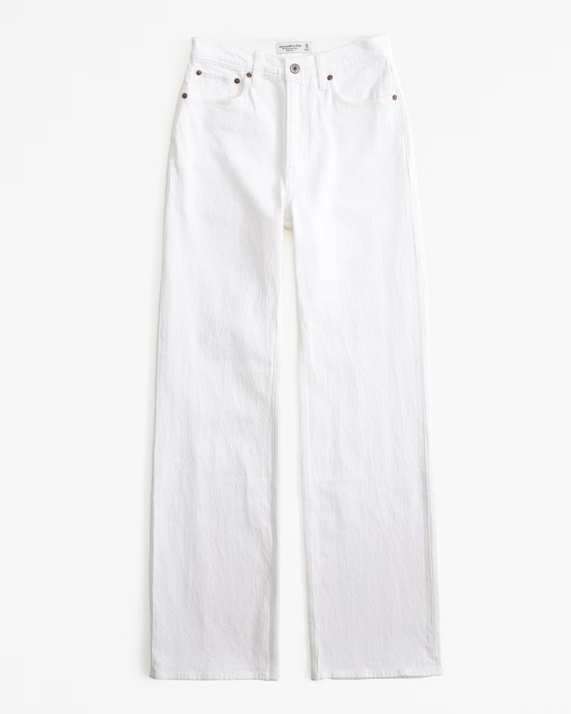 Women's High Rise 90s Relaxed Jean | Women's Bottoms | Abercrombie.com | Abercrombie & Fitch (US)